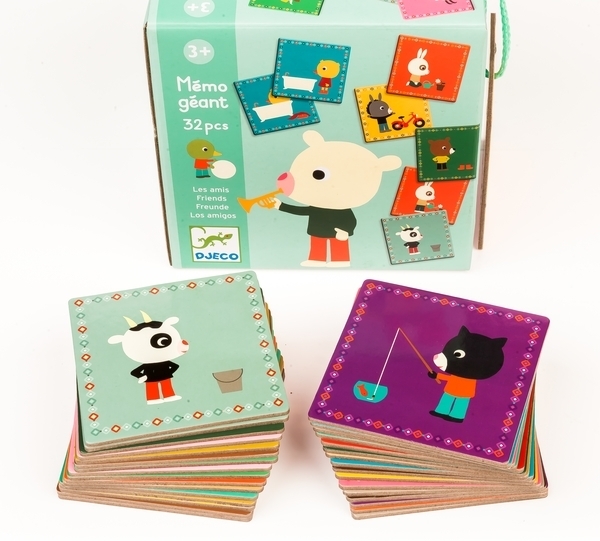 Настільна гра Djeco Мемо Друзі (DJ08119) - Pampik - 3