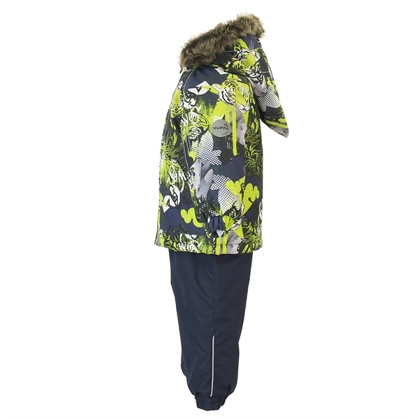 Термокомплект Huppa Avery, р.86, темно-синий с салатовым (41780030-82847-086) - Pampik - 2