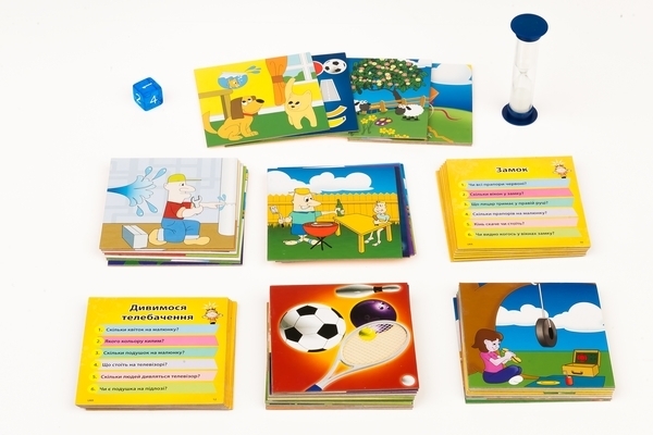 Настільна гра BrainBox Скринька Знань Мої перші картинки, укр. мова (98310) - Pampik - 7