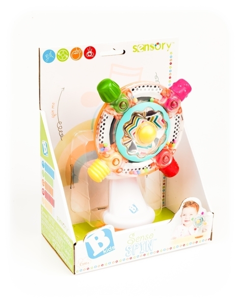 Развивающая игрушка Sensory Вертушка солнышко - Pampik - 3