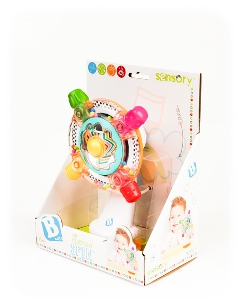 Развивающая игрушка Sensory Вертушка солнышко - Pampik - 2