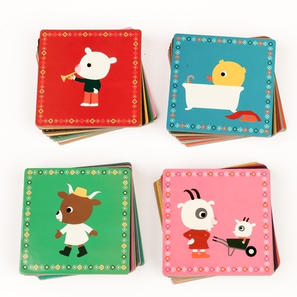 Настільна гра Djeco Мемо Друзі (DJ08119) - Pampik - 6