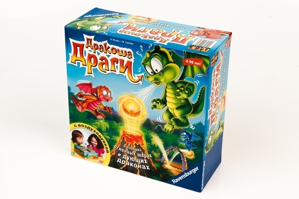 Настільна дитяча гра Ravensburger Дракоша Драгі (21071) - Pampik - 2
