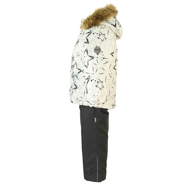 Термокомплект Huppa Winter, р.128, белый с серым (41480030-83420-128) - Pampik - 2