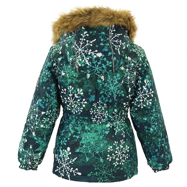 Термокуртка Huppa Marii, р.122, зелений з темно-синім (17830030-82066-122) - Pampik - 3