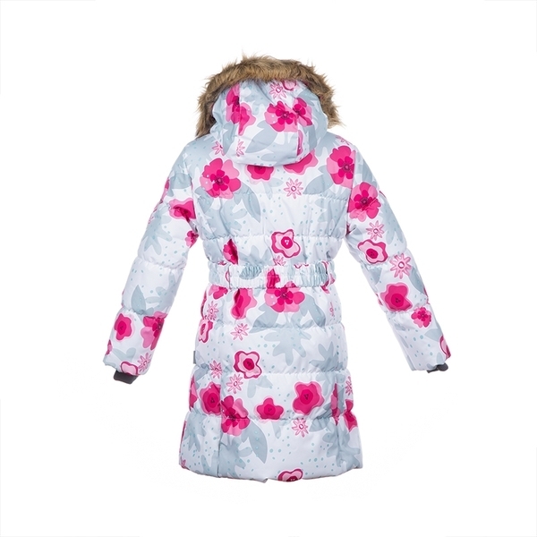 Термопальто Huppa Yacaranda, р.146, білий з рожевим (12030030-81920-146) - Pampik - 3