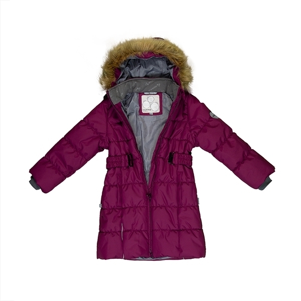 Термопальто Huppa Yacaranda, р.116, бордовый (12030030-80034-116) - Pampik - 4