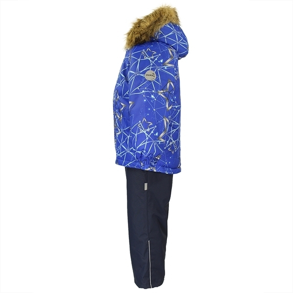 Термокомплект Huppa Winter, р.122, синий (41480030-83435-122) - Pampik - 2