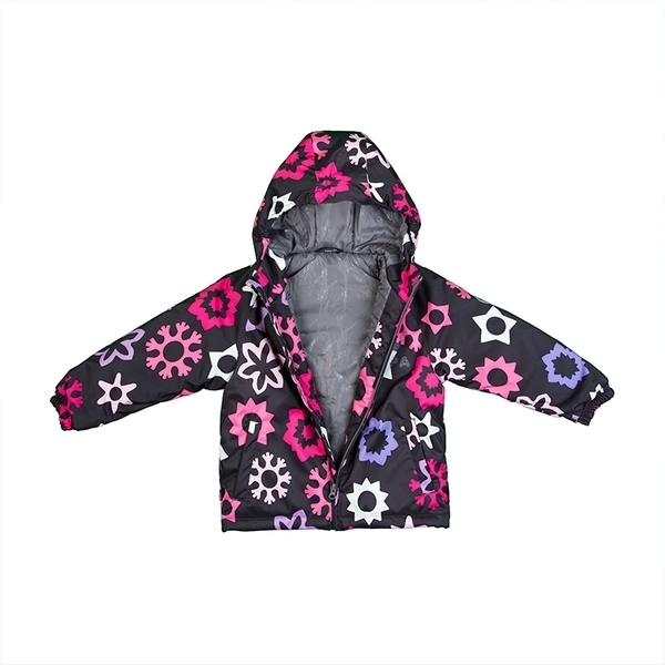 Термокуртка Huppa Classy, ​​р.122, чорний з рожевим (17710030-P18-122) - Pampik - 4