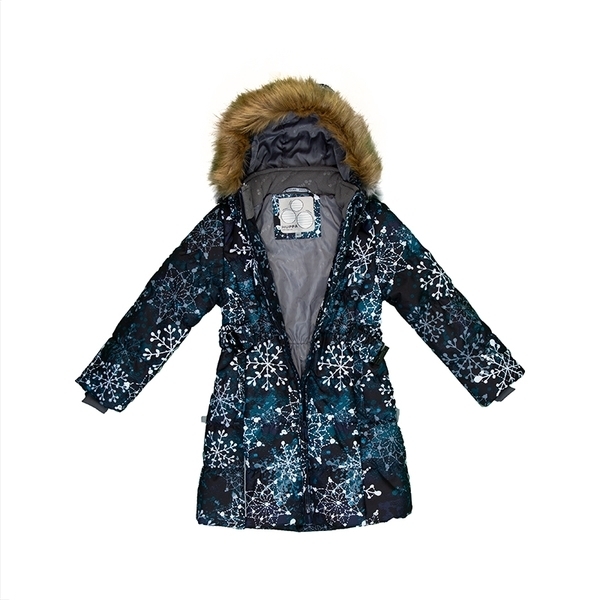 Термопальто Huppa Yacaranda, р.164, темно-синій (12030030-82086-0XS) - Pampik - 4