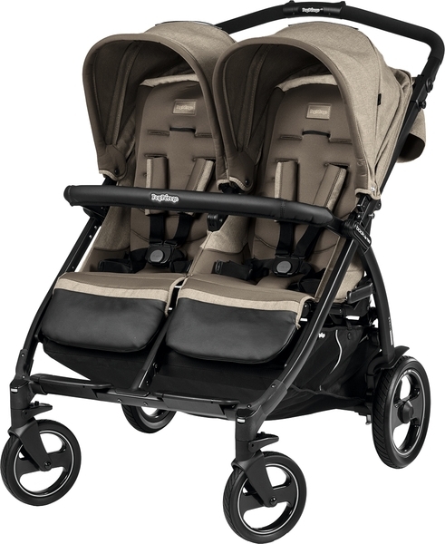 

Прогулочная коляска для двойни Peg-Perego Book For Two Cream, бежевый (IP05280079TG36DX36