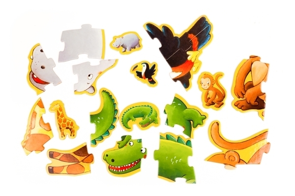 Пазл-гігант Djeco Мавпочка Остін та його друзі, 38 елементів (DJ07114) - Pampik - 3