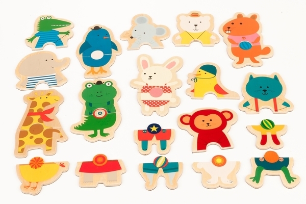 Настільна магнітна гра Djeco Белті, 24 деталі (DJ03114) - Pampik - 5