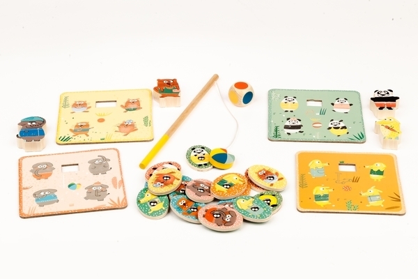 Набір Djeco Лудопарк 4 в 1 (DJ01698) - Pampik - 6