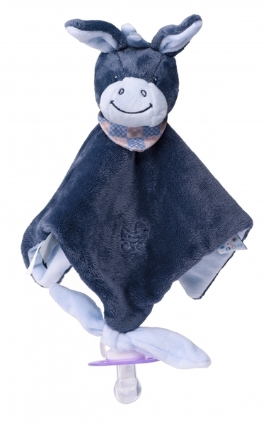 Мягкая игрушка-кукла Nattou Ослик Алекс (321150) - Pampik - 2