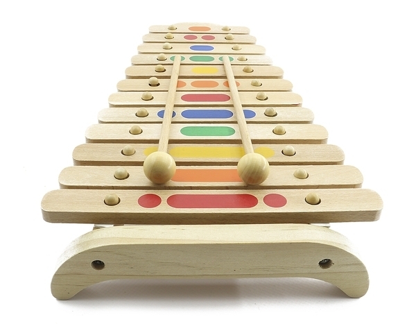 Музична іграшка Іграшки з дерева Ксилофон, 12 тонів (Д046) - Pampik - 2