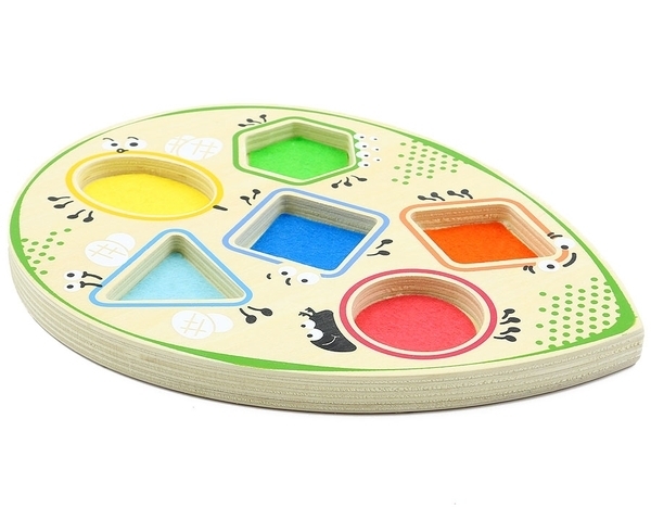 Розвиваюча іграшка-сортер Іграшки з дерева Веселі жуки (Д409) - Pampik - 4