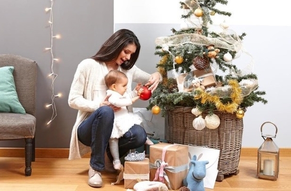 Різдвяна куля Baby Art, 11 см, червоний (34120153) - Pampik - 5