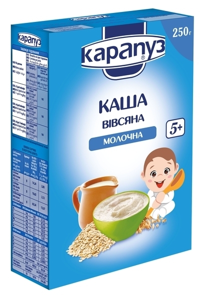 

Молочная каша Карапуз Овсяная, 250 г