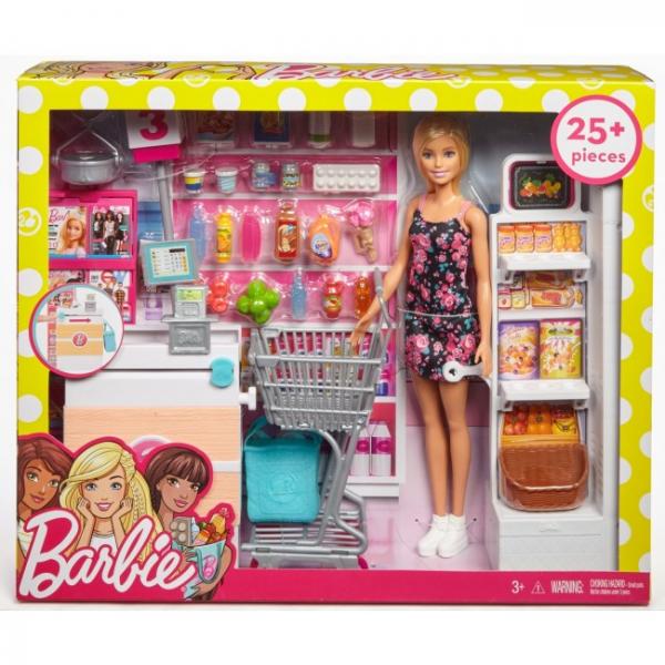 Игровой набор Barbie В супермаркете (FRP01) - Pampik - 9