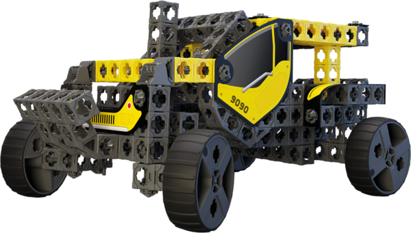 Конструктор Twickto Vehicles 1 Марсохід, баггі, екскаватор, 338 деталей (15073833) - Pampik - 3