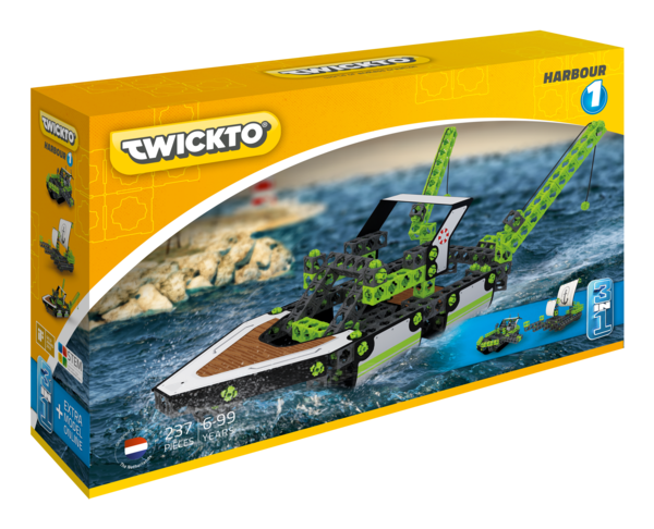 Конструктор Twickto Harbour 1 Морський флот, 237 деталей (15073826) - Pampik - 2