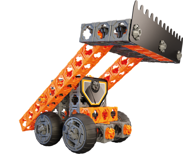 Конструктор Twickto Constr 1 Кран, навантажувач, екскаватор, 134 деталі (15073822) - Pampik - 5