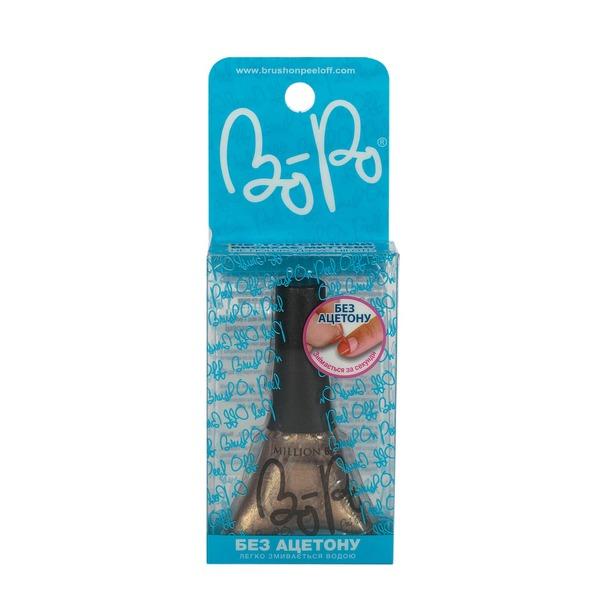 Лак для ногтей BoPo, золотой (WT8155241-5) - Pampik