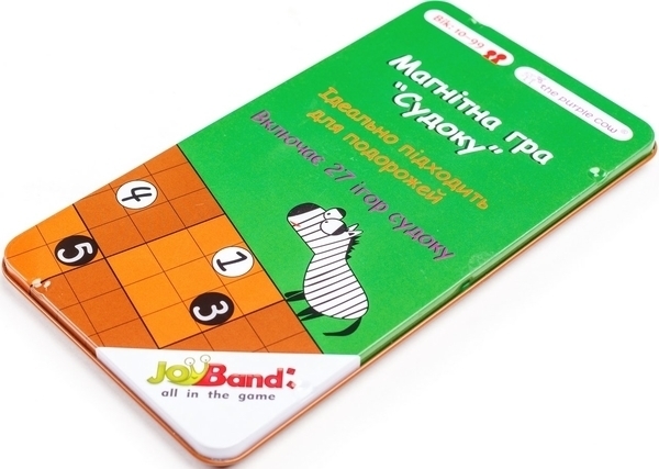 Магнітна мінігра JoyBand Судоку, укр. мова (575) - Pampik - 4