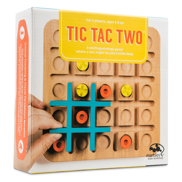 Настільна гра-головоломка Marlbles Хрестики-нулики: Нова ера (SM47300) - Pampik - 5