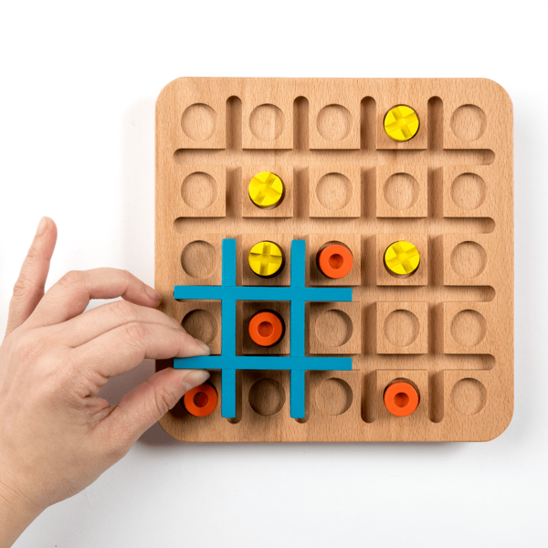 Настільна гра-головоломка Marlbles Хрестики-нулики: Нова ера (SM47300) - Pampik - 4