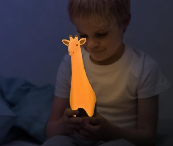Нічник з ліхтариком Zazu Жираф Джина, сірий (ZA-GINA-01) - Pampik - 4