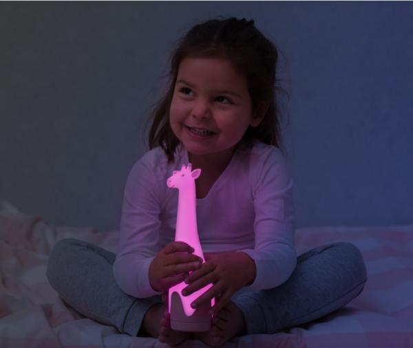 Нічник з ліхтариком Zazu Жираф Джина, рожевий (ZA-GINA-03) - Pampik - 3