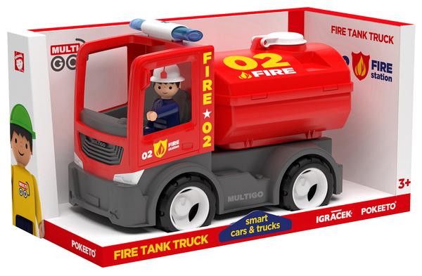 Іграшка MultiGO Пожежна автоцистерна (27282) - Pampik - 2