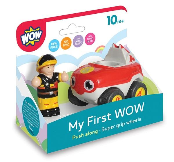 Игровой набор WOW Toys Пожарник с автомобилем (10403) - Pampik - 4