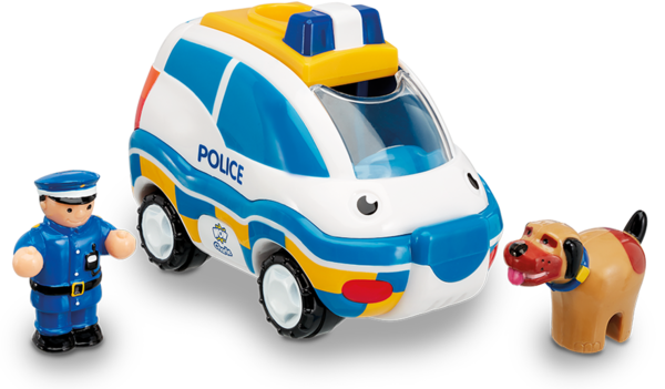 

Игровой набор WOW Toys Police Chase Charlie Полицейская команда (04050, Белый