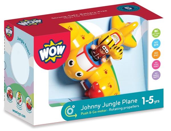 Іграшка WOW Toys Johnny Jungle Plane Літак Джонні (01013) - Pampik - 3