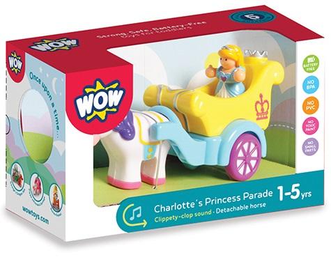 Ігровий набір WOW Toys Charlotte's Princess Parade Екіпаж принцеси Шарлотти (10344) - Pampik - 2