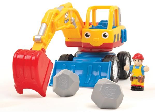 

Игровой набор WOW Toys Dexter the Digger Экскаватор Декстер (01027, Желтый