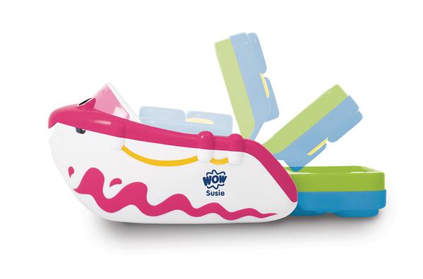 Іграшка для купання WOW Toys Susie Speedboat Гоночний катер Сьюзі (10690) - Pampik - 3