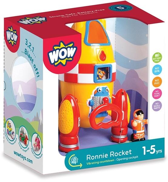 Іграшка WOW Toys Ronnie Rocket Ракета Ронні (10230) - Pampik - 5