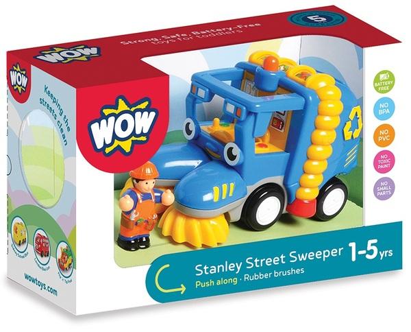 Іграшка WOW Toys Stanley Street Sweeper Збиральна машина (10160) - Pampik - 4