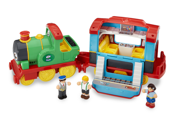 Ігровий набір WOW Toys Sam's Steam Train Паровозик Сем (08000) - Pampik - 2