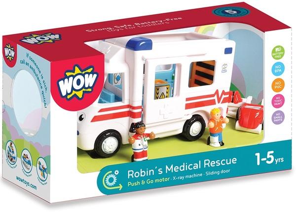 Ігровий набір WOW Toys Robin's Medical Rescue Швидка допомога (10141) - Pampik - 6