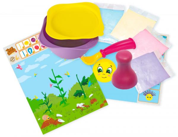 Набір для ліплення із саморобним тестом TrueDough Домалюй тестом літо (21025) - Pampik - 2