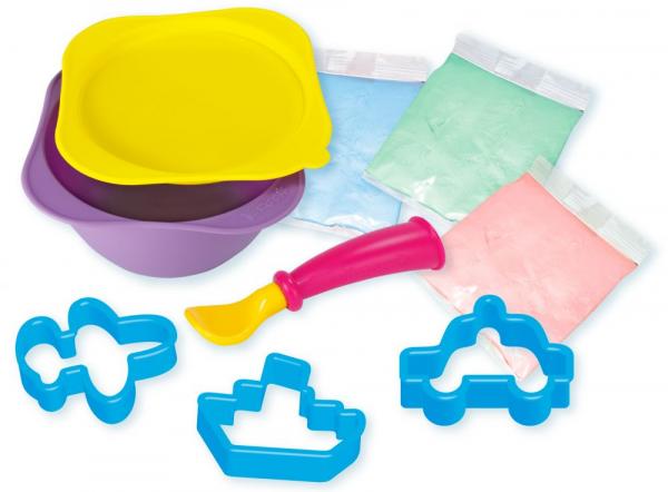 Набір для ліплення з формочками TrueDough Транспорт (21022) - Pampik - 2