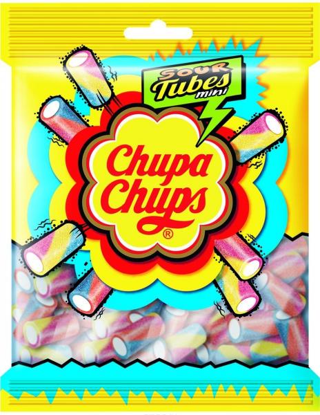 

Жевательный мармелад Chupa Chups Sour Tubes Mini, 150 г