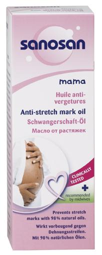 Масло від розтяжок Sanosan Mama, 100 мл - Pampik - 2