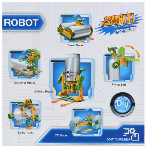 Робот-конструктор Same Toy Экобот 6 в 1 (2127UT) - Pampik - 5
