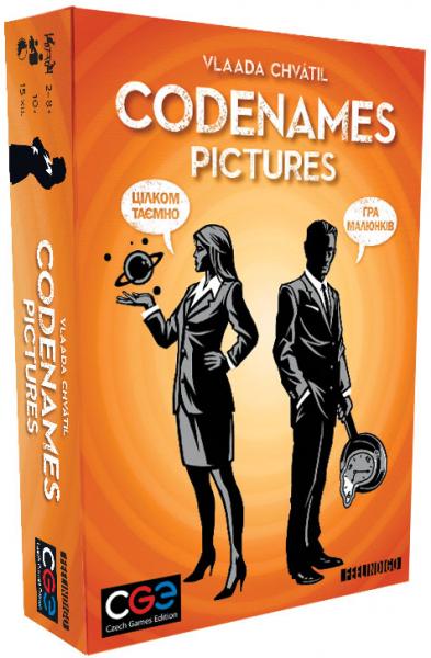 Настільна гра Feelindigo Кодові імена: Картинки, укр. мова (FI17005) - Pampik